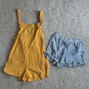 Cute Romper and Shorts